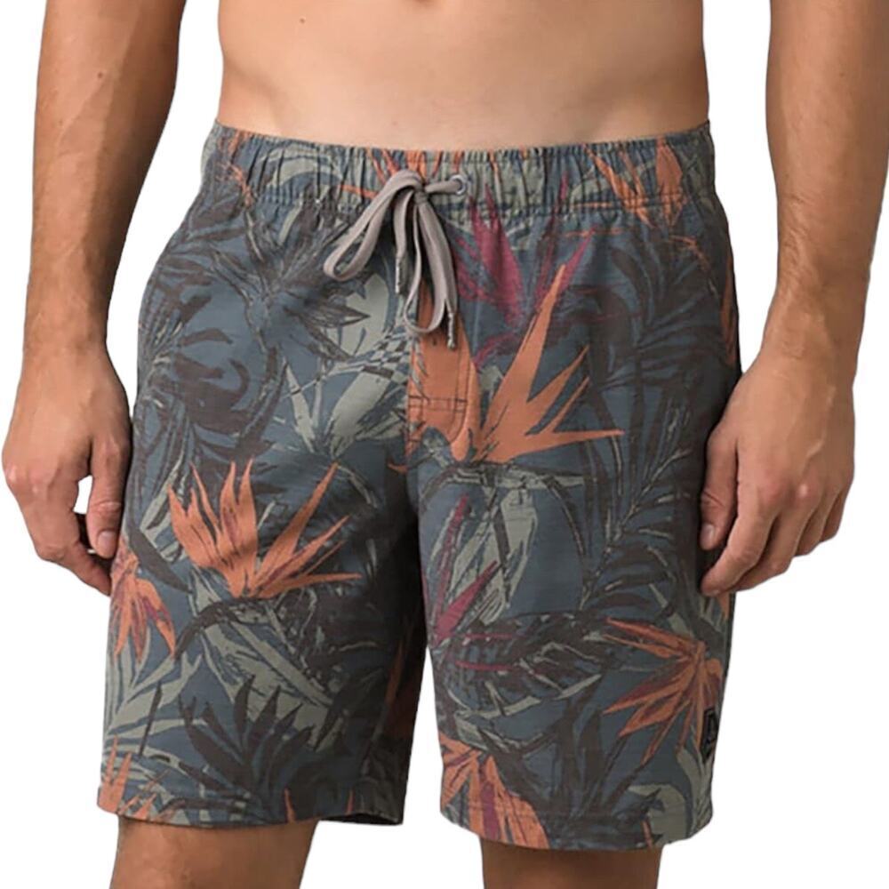 New Men’s prAna Metric E-Waist Zip 8" Inseam Boardshort Size S